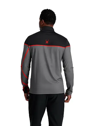 SPYDER | Zipshirt intimo da uomo Capitol | grau